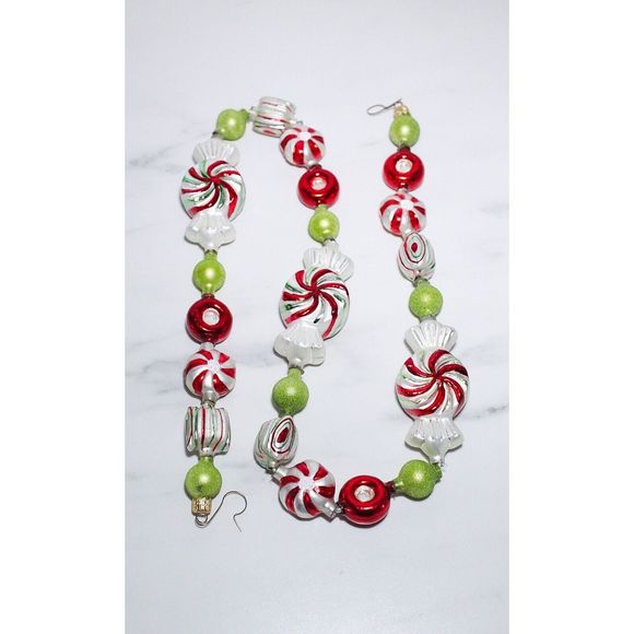 Christopher Radko Other - Christopher Radko “Penny Candy” Glass Garland 1997 Retired 3’